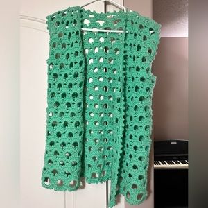 cute mint green sweater vest